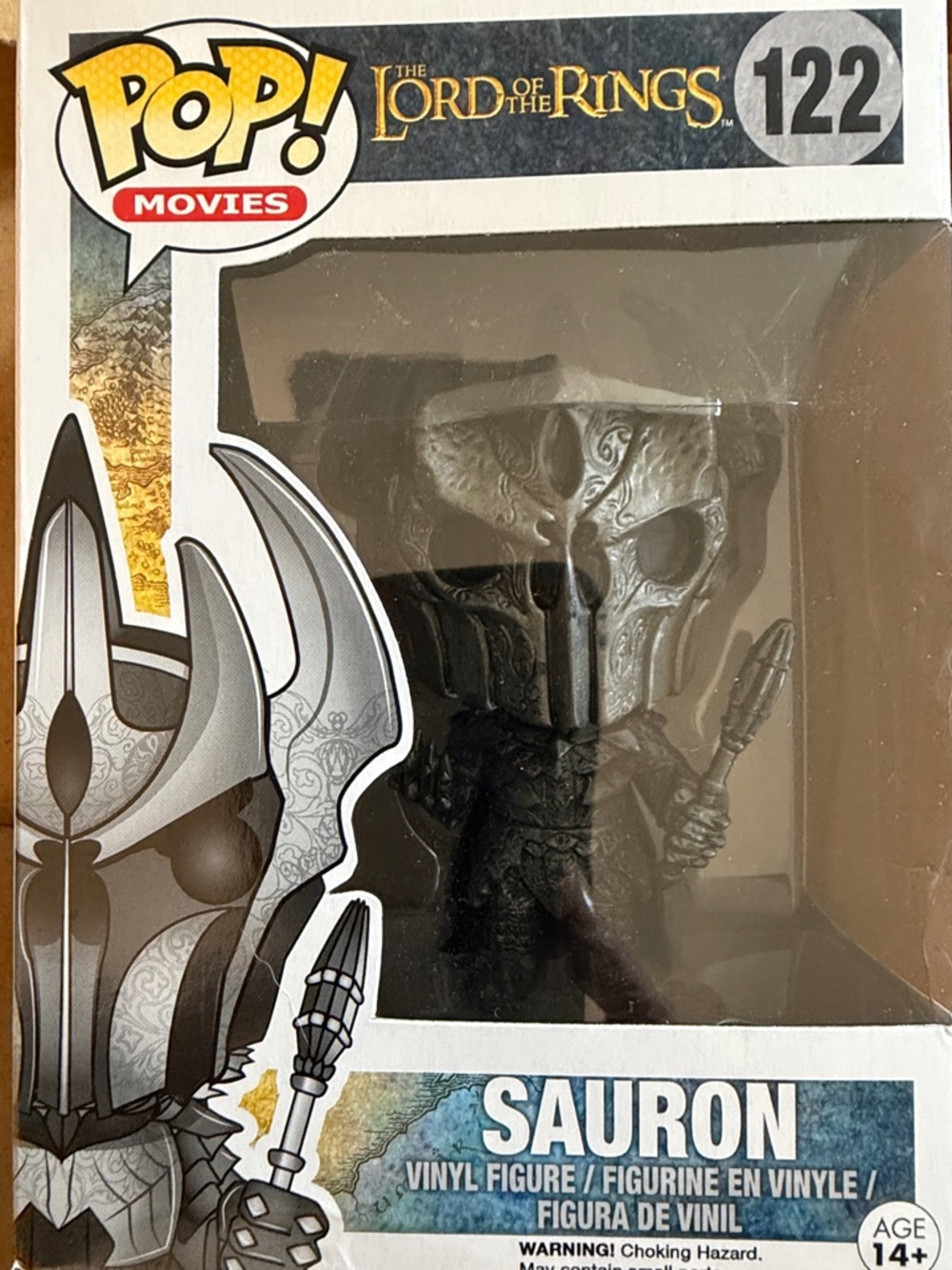 Funko Sauron Vinyl Figure #122 - Metallic Black